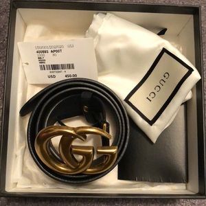 gucci belt moon nero